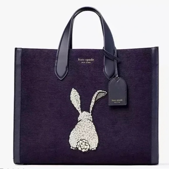 Kate Spade Manhattan Bunny Bag Large Tote Bag - Picture 1 of 6